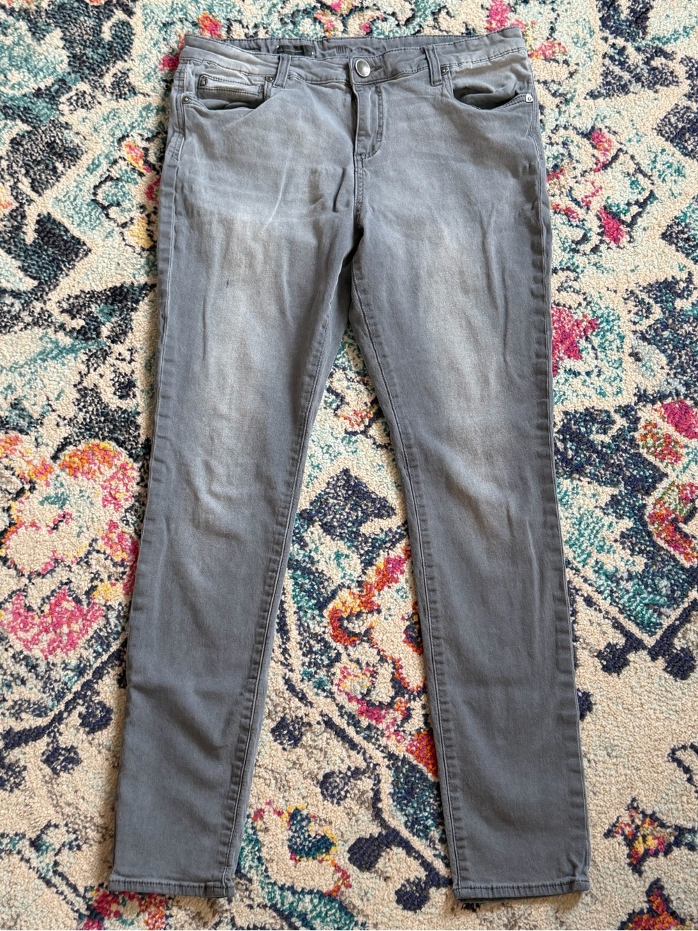 Women’s Kut From The Kloth Grey Stretch Skinny Jeans